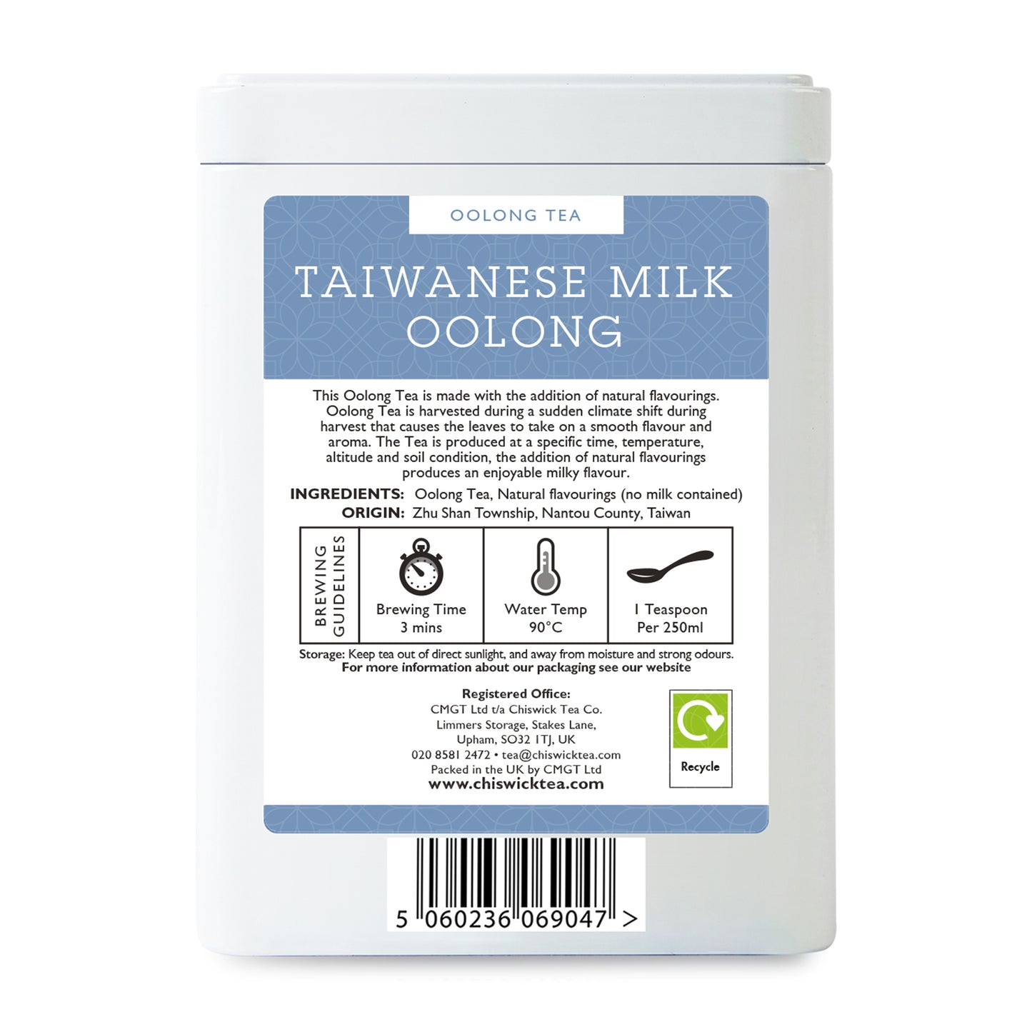 Taiwan Milk Oolong (Jian Xuan Silk)