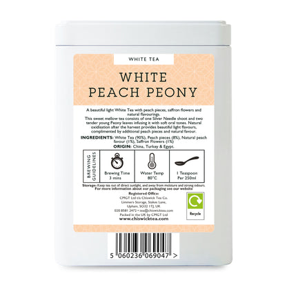 White Peach Peony