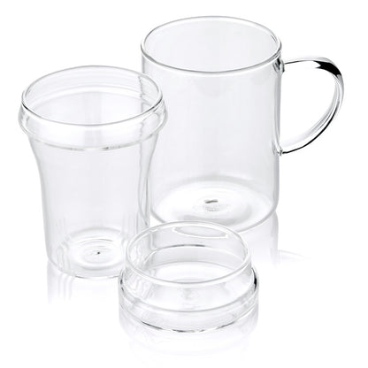 Glass Infuser Mug
