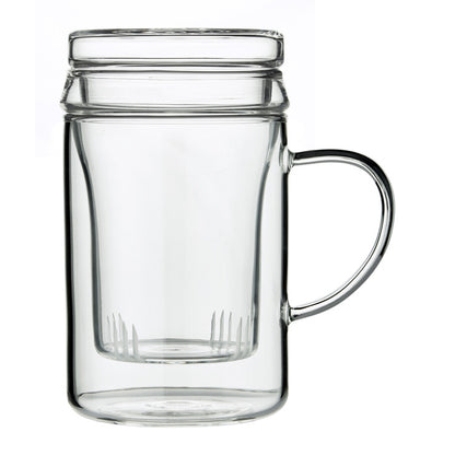 Glass Infuser Mug